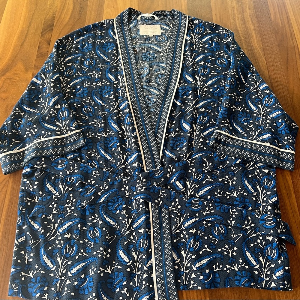 Floral short Kimono